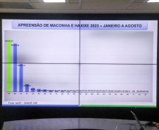 Paraná é campeão em apreensões de maconha em todo o país de acordo com dados do Ministério da Justiça