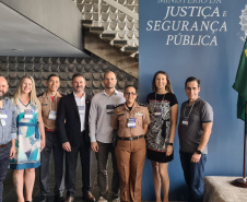 Sesp recebe visita dos representantes do Ministério da Justiça e Segurança Pública