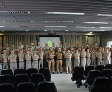 Alunos do Curso de Oficiais da Brigada Militar do RS visitam a Polícia Militar do Paraná