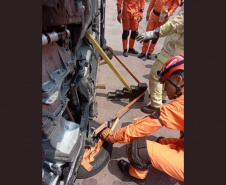 CBMPR ministra treinamento em salvamento veicular a bombeiros do Maranhão