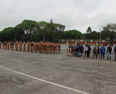 Polícia Militar realiza solenidade alusiva ao Dia da Bandeira Nacional