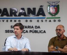 Secretário Hudson recebe secretário Santin Roveda e integrantes do Grupo Dignidade do Paraná