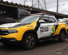Novas viaturas reforçam o policiamento nas rodovias estaduais do Paraná