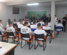 PPPR e Senai promovem curso de eletricista predial em penitenciária de Piraquara 
