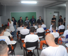 PPPR e Senai promovem curso de eletricista predial em penitenciária de Piraquara 
