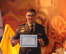 Capitães celebram formatura do CAO e homenageiam colega