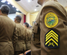 Solenidade marca o encerramento do Curso de Aperfeiçoamento de Sargento da Polícia Militar do Paraná em Maringá