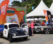 Exposição das forças de segurança mostra equipamentos e serviços à população