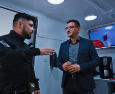 Paraná recebe primeira unidade móvel de monitoração eletrônica do País