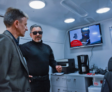 Paraná recebe primeira unidade móvel de monitoração eletrônica do País