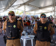 Reforço policial no Porto de Paranaguá garante recepção segura aos turistas