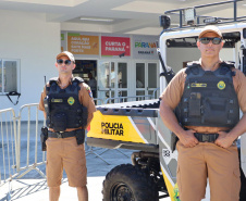 Reforço policial no Porto de Paranaguá garante recepção segura aos turistas