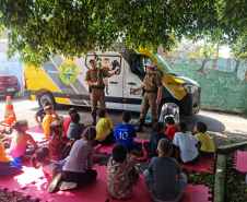 Projeto BPTran nas Escolas ensina crianças a serem cidadãos mais conscientes no trânsito