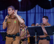 Banda da PM, blues e música brasileira animaram os palcos Sunset no final de semana