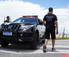 PCPR orienta população para cuidado com golpe da troca do cartão nos shows no Litoral