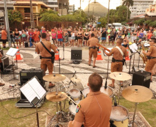 Evento em Caiobá encerra exposição das forças de segurança nesta temporada