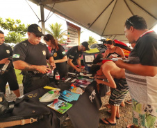 Evento em Caiobá encerra exposição das forças de segurança nesta temporada