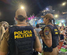 PMPR garante a segurança e tranquilidade nos primeiros dias de carnaval no litoral