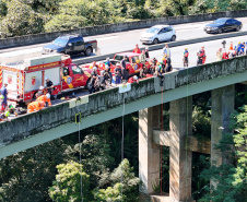 Bombeiros do Paraná têm melhor colocação entre sul-americanos no Grimpday