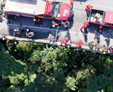 Bombeiros do Paraná têm melhor colocação entre sul-americanos no Grimpday