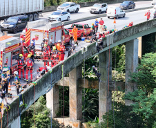 Bombeiros do Paraná têm melhor colocação entre sul-americanos no Grimpday