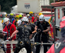 Bombeiros do Paraná têm melhor colocação entre sul-americanos no Grimpday