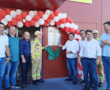 Ibaiti inaugura o primeiro Quartel de Bombeiro Integrado do Paraná