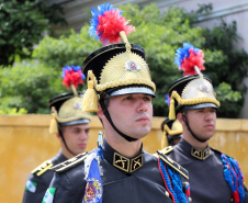 PMPR participa de solenidade militar em alusão aos 130 anos do Cerco da Lapa