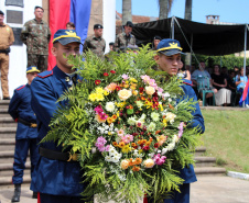 PMPR participa de solenidade militar em alusão aos 130 anos do Cerco da Lapa