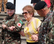 PMPR participa de solenidade militar em alusão aos 130 anos do Cerco da Lapa