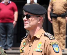 PMPR participa de solenidade militar em alusão aos 130 anos do Cerco da Lapa