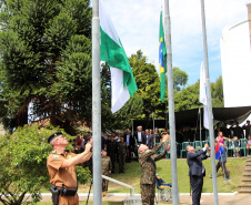 PMPR participa de solenidade militar em alusão aos 130 anos do Cerco da Lapa