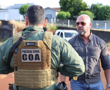 Forças de segurança prendem 36 membros de organização criminosa de Quedas do Iguaçu