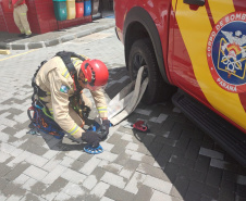 Bombeiros do Paraná participam pela 1ª vez de competição internacional de salvamento em altura