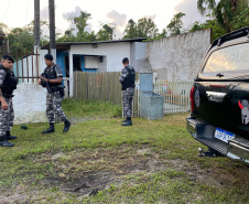 Forças de segurança cumprem 22 mandados de busca e apreensão no Litoral