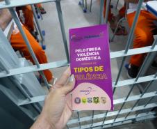 No combate à violência contra a mulher, Polícia Penal promove a Operação Átria no âmbito do sistema prisional do Paraná