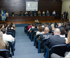 PCPR realiza entrega de medalhas de serviço policial para servidores das Subdivisões Policiais de Ponta Grossa e Telêmaco Borba