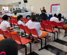 Apenadas da Cadeia Pública Feminina de Goioerê participam de mutirão de mamografias