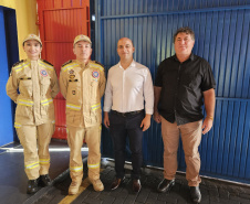 2º Quartel de Bombeiro Integrado do Paraná é inaugurado em Manoel Ribas