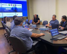 Delegados de Amazonas e Distrito Federal conhecem sistema de flagrantes do Paraná