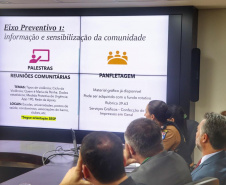 Forças de segurança se reúnem para discutir últimos ajustes da Operação Mulher Segura