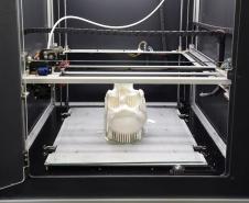 Réplica em 3D de crânio é a novidade no acervo do Museu de Ciências Forenses