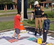 PMPR Participa de Evento Educativo no Parque Barigui em Curitiba