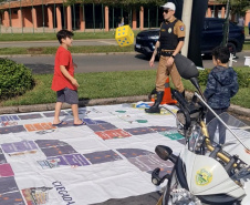 PMPR Participa de Evento Educativo no Parque Barigui em Curitiba
