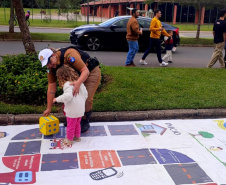 PMPR Participa de Evento Educativo no Parque Barigui em Curitiba