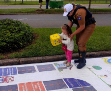 PMPR Participa de Evento Educativo no Parque Barigui em Curitiba