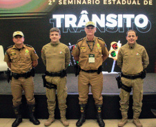 BATALHÃO DE POLÍCIA DE TR NSITO REALIZA O 2º SEMINÁRIO ESTADUAL DE TR NSITO NA CIDADE DE FOZ DO IGUAÇU EM PROL AO MAIO AMARELO
