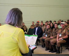 BATALHÃO DE POLÍCIA DE TR NSITO REALIZA O 2º SEMINÁRIO ESTADUAL DE TR NSITO NA CIDADE DE FOZ DO IGUAÇU EM PROL AO MAIO AMARELO