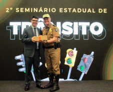 BATALHÃO DE POLÍCIA DE TR NSITO REALIZA O 2º SEMINÁRIO ESTADUAL DE TR NSITO NA CIDADE DE FOZ DO IGUAÇU EM PROL AO MAIO AMARELO