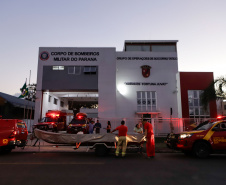 Chuvas: Paraná envia força-tarefa do Corpo de Bombeiros ao Rio Grande do Sul